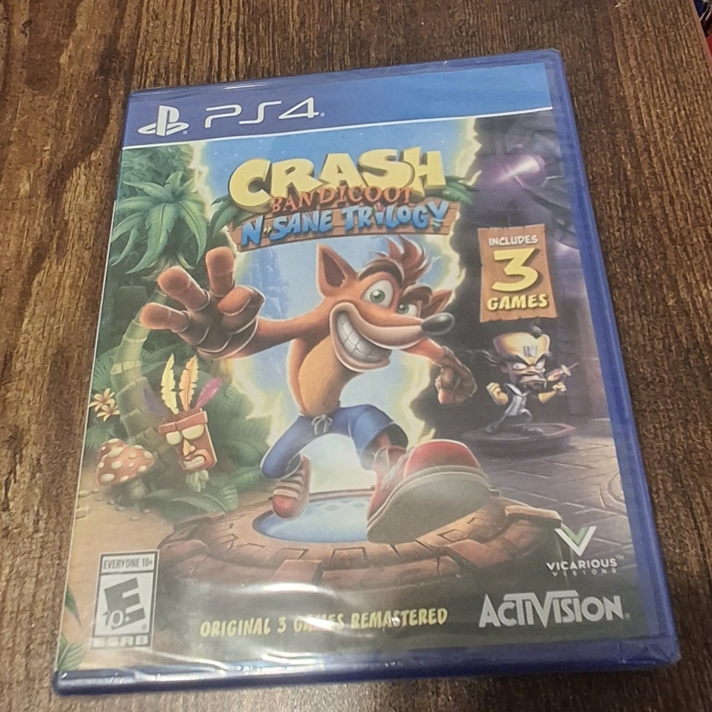 Crash Bandicoot N. Sane Trilogy (PS4) - Blue Case